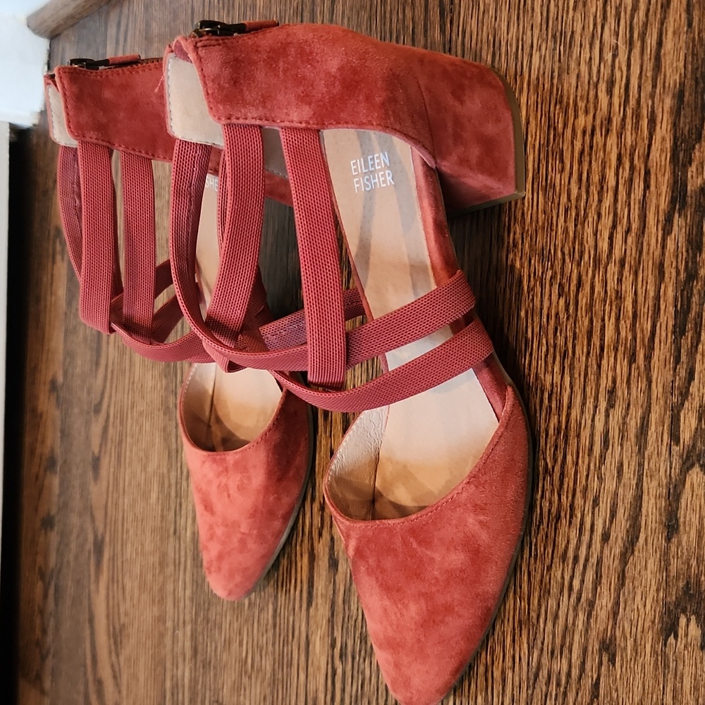 Eileen Fisher Women's Suede Shoes - Picture 3 of 8